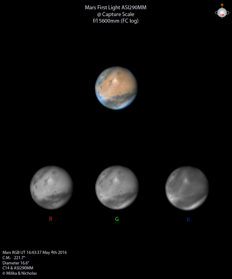 Camera ZWO ASI290MM Mini